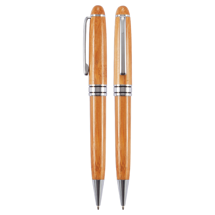 Set Bolígrafo Estuche de Bamboo B41 - Imagen 4