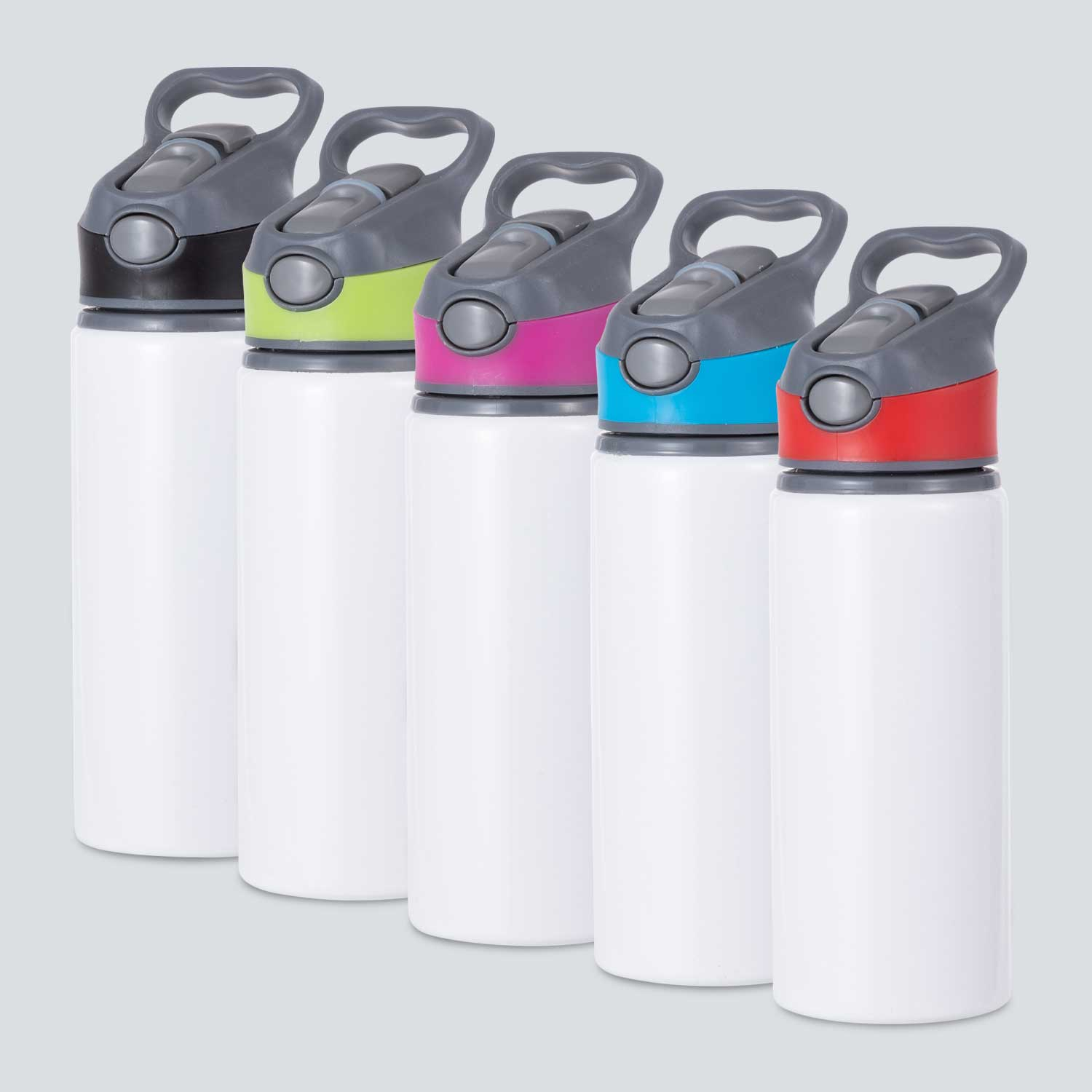 botella aluminio con tapa 650 ml