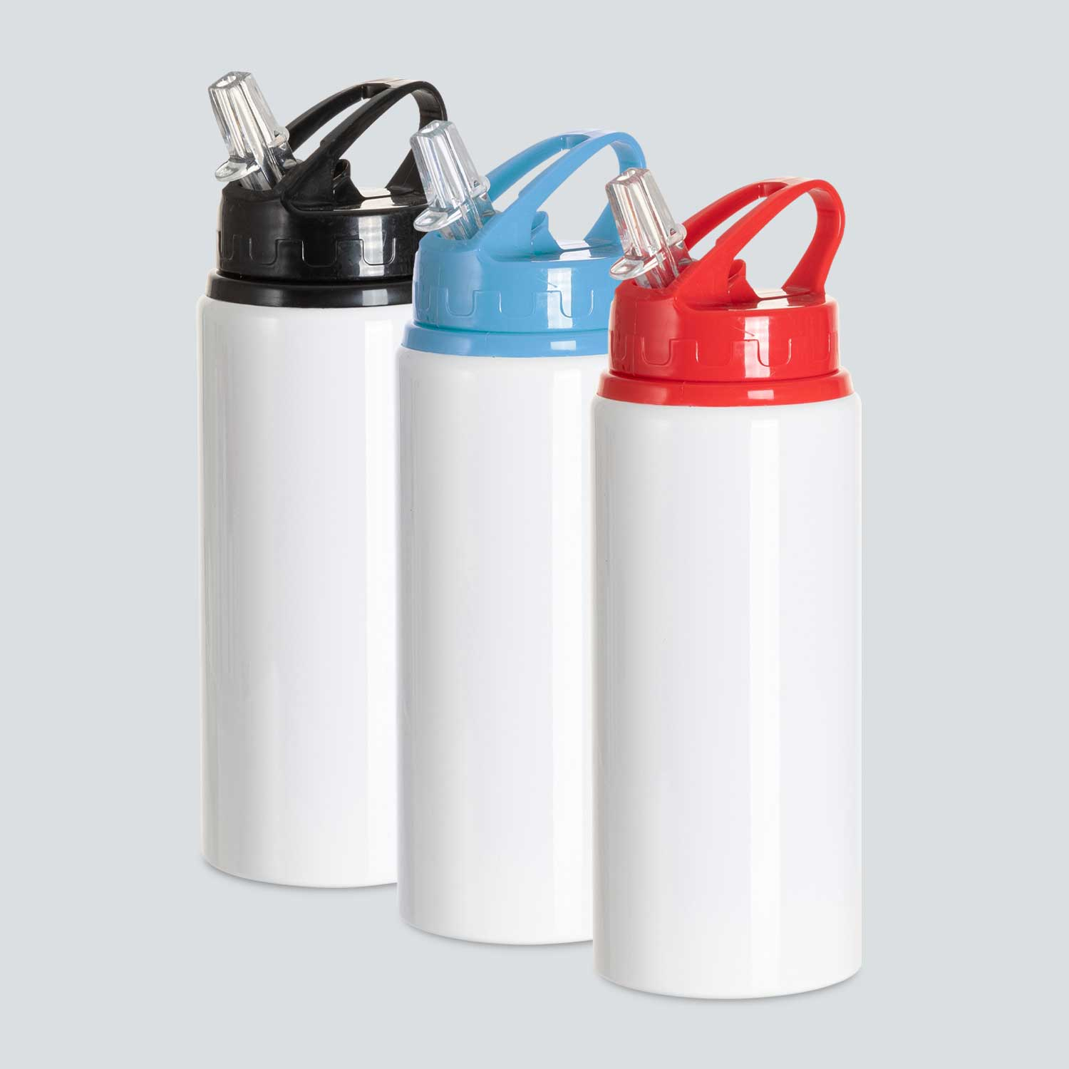 botella aluminio con tapa bombilla 600 ml